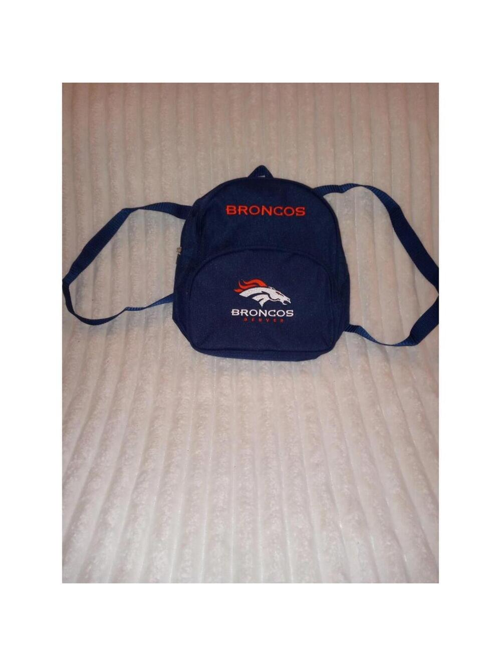 NFL Denver Broncos Mini Backpack Football Fan Gear